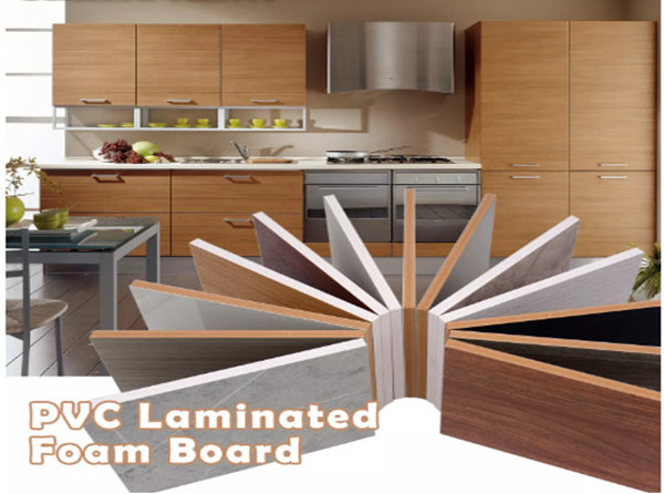 Excellent surface treatment board laminated PVC foam sheet for cabinet