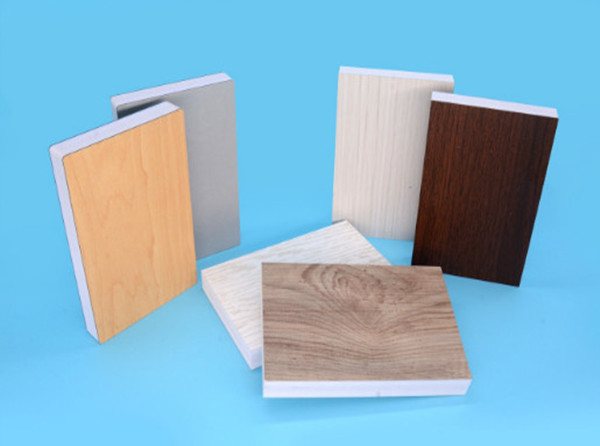 Wooden substitute PVC laminated foam sheet for furniture board
