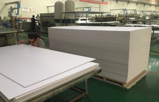 White PVC foam board for Making Exhibition Board and Sign Board