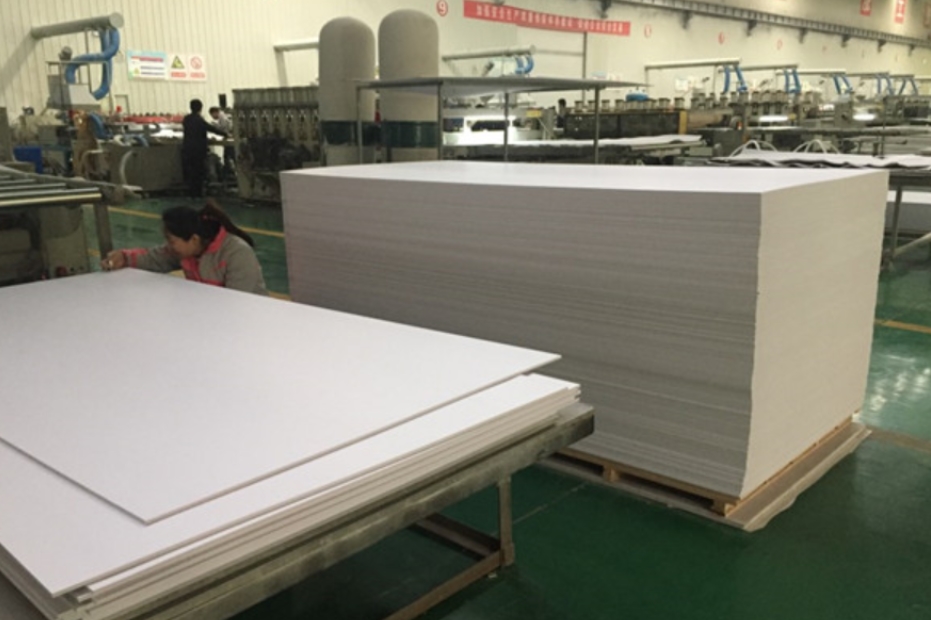 White PVC foam board for Making Exhibition Board and Sign Board
